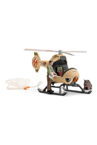 Conjunto helicóptero de salvamento de animais -  A partir dos 3 anos