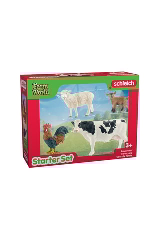 Coffret Mes Premiers Animaux de la Ferme Farm World - 4 pièces - Dès 3 ans