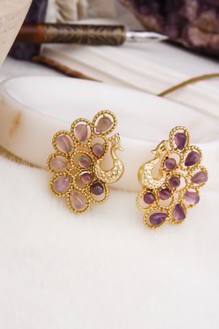 Boucles d’oreilles - Améthystes