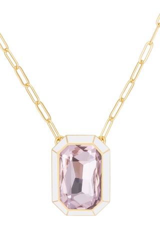 Collier - Doré et rose