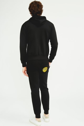Sweater met Capuchon en Joggingbroek - Zwart