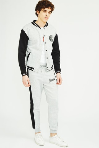 Baseball Jasje en Joggingbroek - Grijs