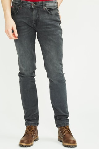 Rechte Jeans Grijs