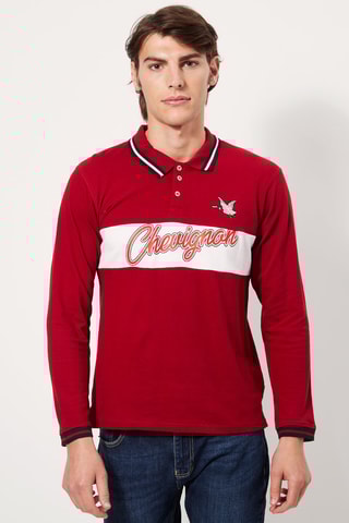 Polo Bordeauxrood