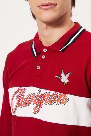Polo Bordeauxrood