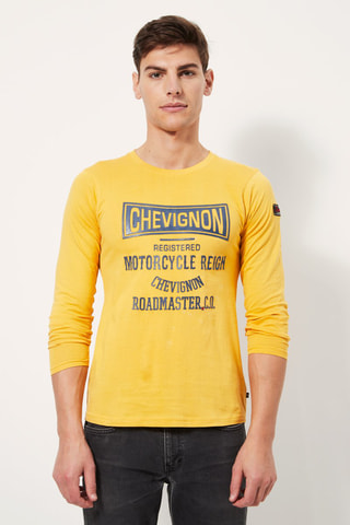 T-shirt - Geel
