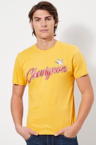 T-shirt Geel