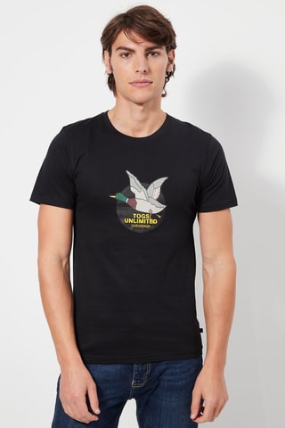 T-shirt Zwart