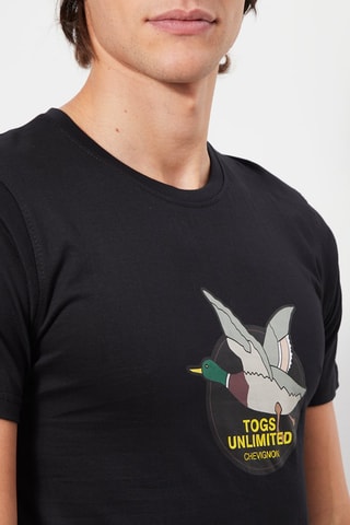 T-shirt Zwart