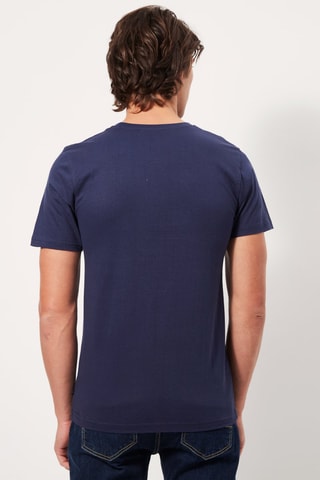 T-shirt Marineblauw