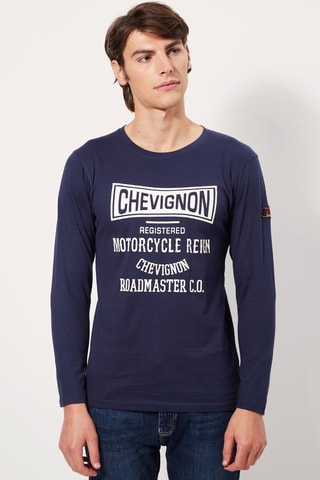 T-shirt Marineblauw