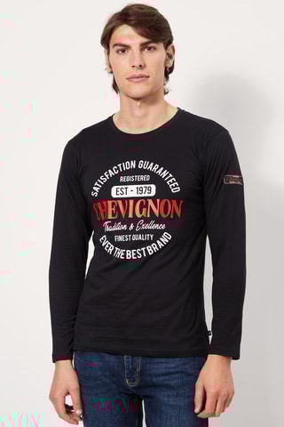 T-shirt Zwart
