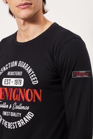 T-shirt Zwart
