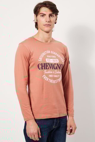 T-shirt Roze