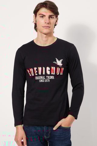 T-shirt Zwart