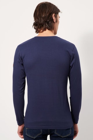 T-shirt Marineblauw