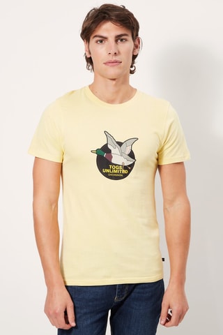 T-shirt Geel