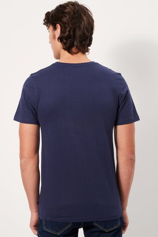 T-shirt Marineblauw