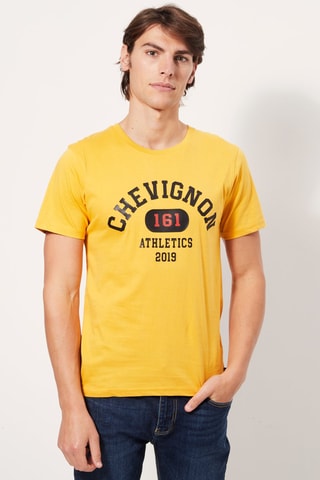 T-shirt Geel