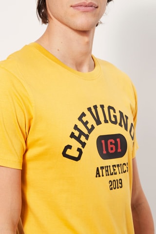 T-shirt Geel