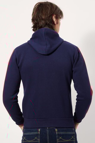 Sweater met Capuchon Marineblauw