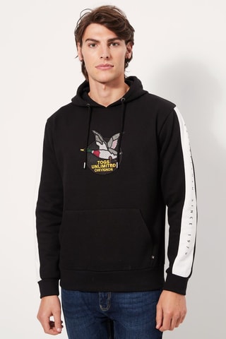 Sweater met Capuchon Zwart