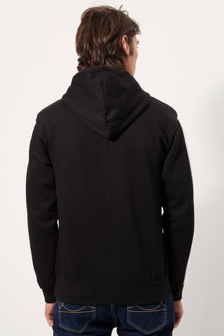 Sweater met Capuchon Zwart
