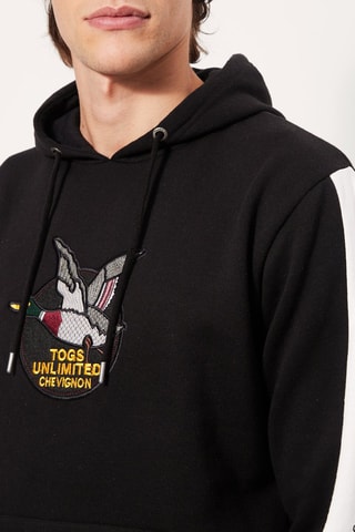 Sweater met Capuchon Zwart