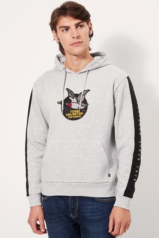 Sweater met Capuchon Grijs