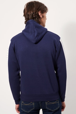 Sweater met Capuchon Marineblauw