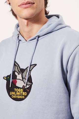 Sweater met Capuchon Lichtblauw
