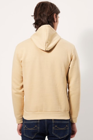 Sweater met Capuchon Beige