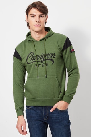 Sweater met Capuchon Groen