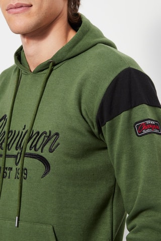 Sweater met Capuchon Groen