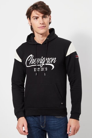Sweater met Capuchon Zwart