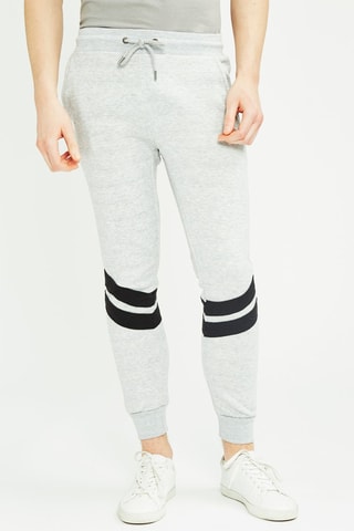 Sweater met Capuchon en Joggingbroek Grijs en Zwart