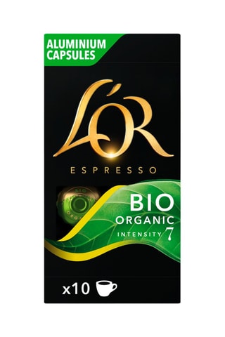 L'OR Espresso biológico Intensidade 7   10 cápsulas