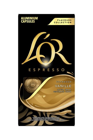 Café Capsules L'Or Espresso Vanille - 10 capsules compatibles Nespresso®*