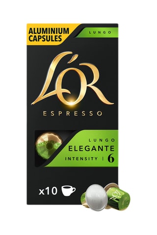 Café Espresso Lungo Elegante Intensidade 6 - 10 cápsulas