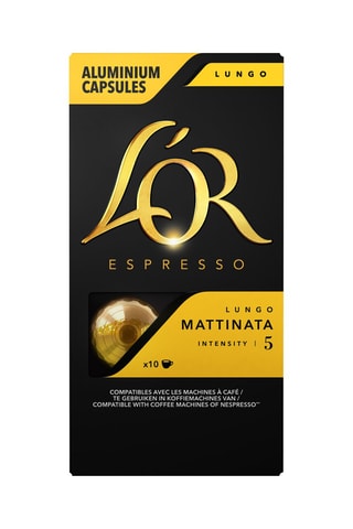 Café Espresso Lungo Mattinata Intensidade 5 - 10 cápsulas
