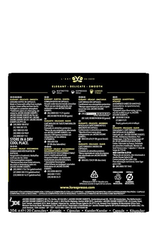 Café L'OR Espresso Lungo Mattinata Intensidade 5 - 20 cápsulas compatíveis Nespresso®