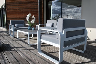 Fauteuil Moderne - Blanc