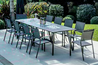 Table Eytelia - Jusqu'à 10 places - 276,5 x 95 x 74 cm