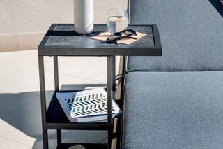 Table d'appoint Native - 45 x 35 x 61 cm