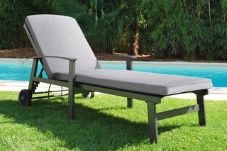 Chaise longue - 170/200 x 67 x 33 cm