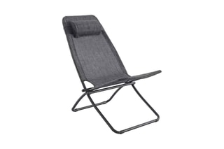 6 chiliennes Viva - Anthracite - 85 x 56 x 85 cm