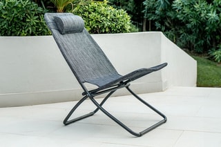 6 chiliennes Viva - Anthracite - 85 x 56 x 85 cm