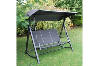 Balancelle de jardin - Jusqu'à 3 places - 207 x 125 x 180 cm