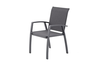 2 fauteuils empilables Columbine - 63 x 56,5 x 91 cm