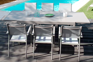 6 fauteuils empilables Confort - 59 x 56 x 88 cm